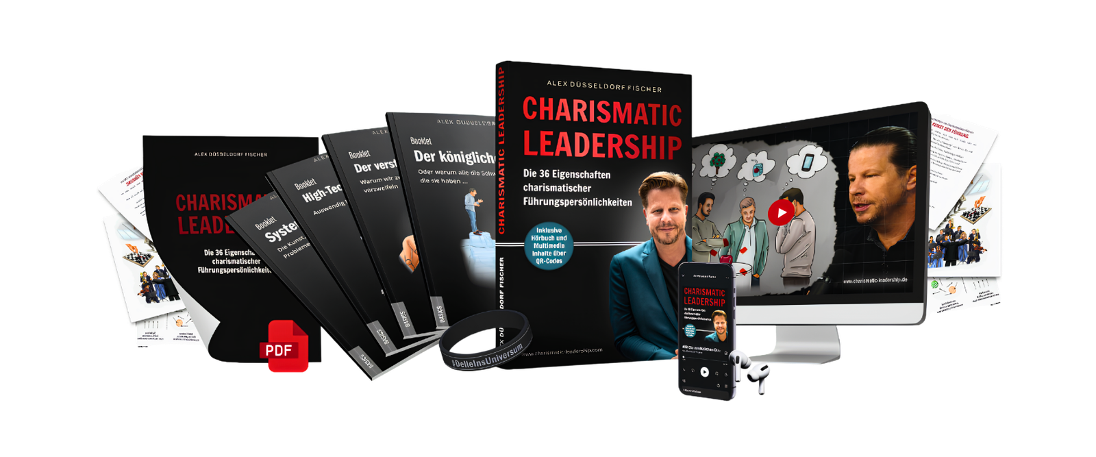 Charismatic Leadership Gesamtpaket: Buch, Booklets, Hörbuch und Videokurs